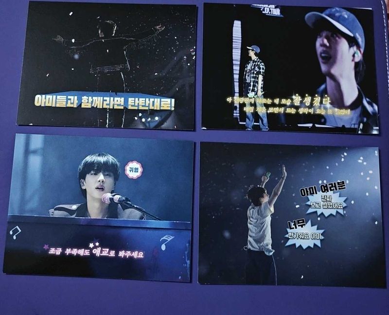 RunSeokjin ep.tour Official Meme cards Set