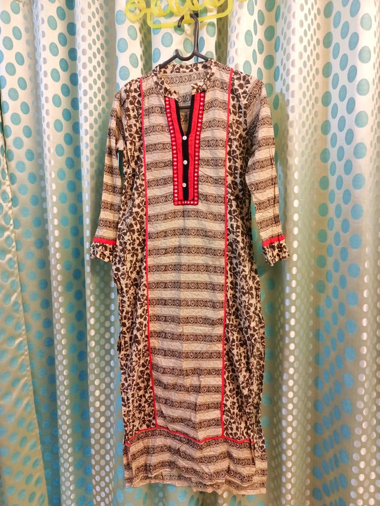 Printed Kurti Top