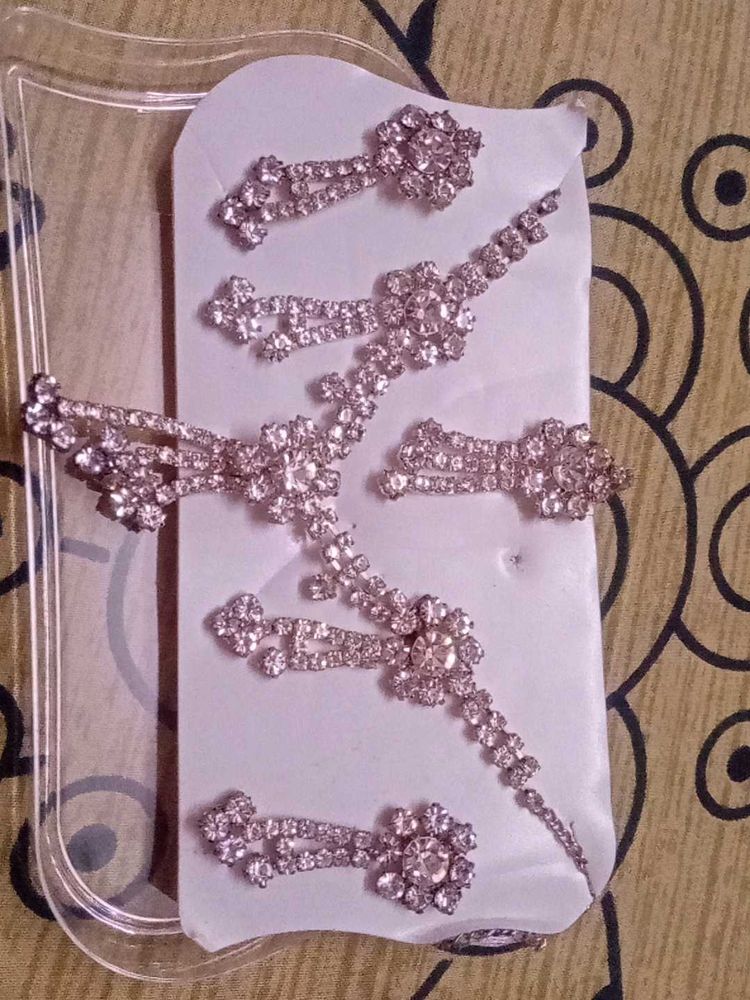Rhinestone Jewelry Set