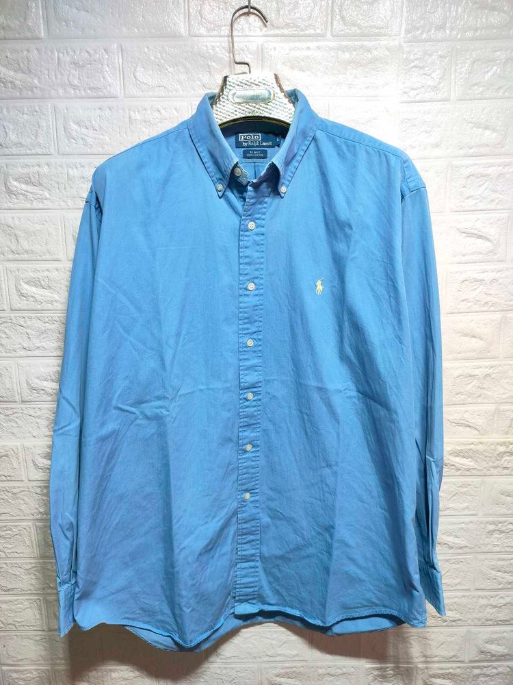 Polo Ralph Lauren Blue Button-Up Shirt