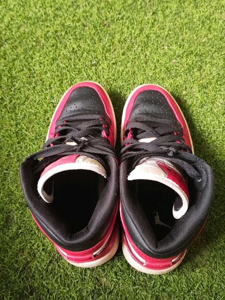 Red Nike Air Jordans