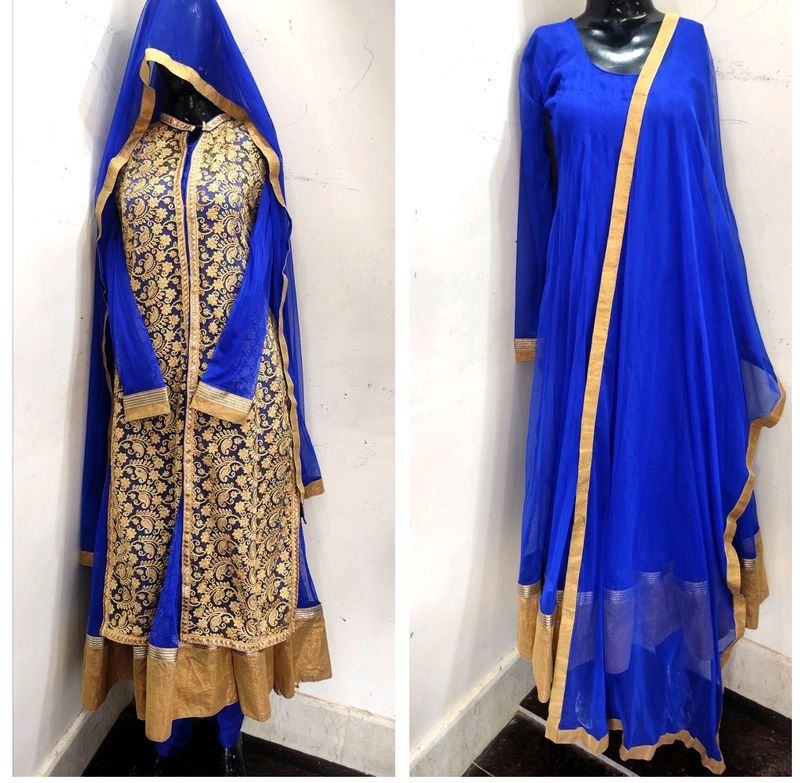Very Beautiful Blue Suit Set For Women's