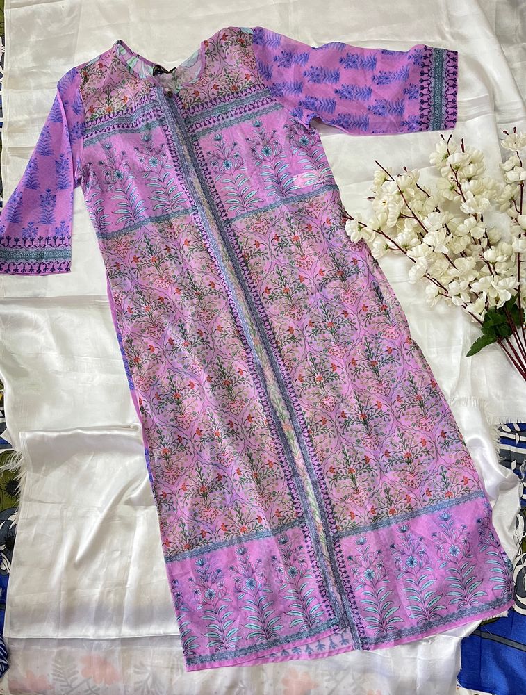 Floral multicoloured jacket