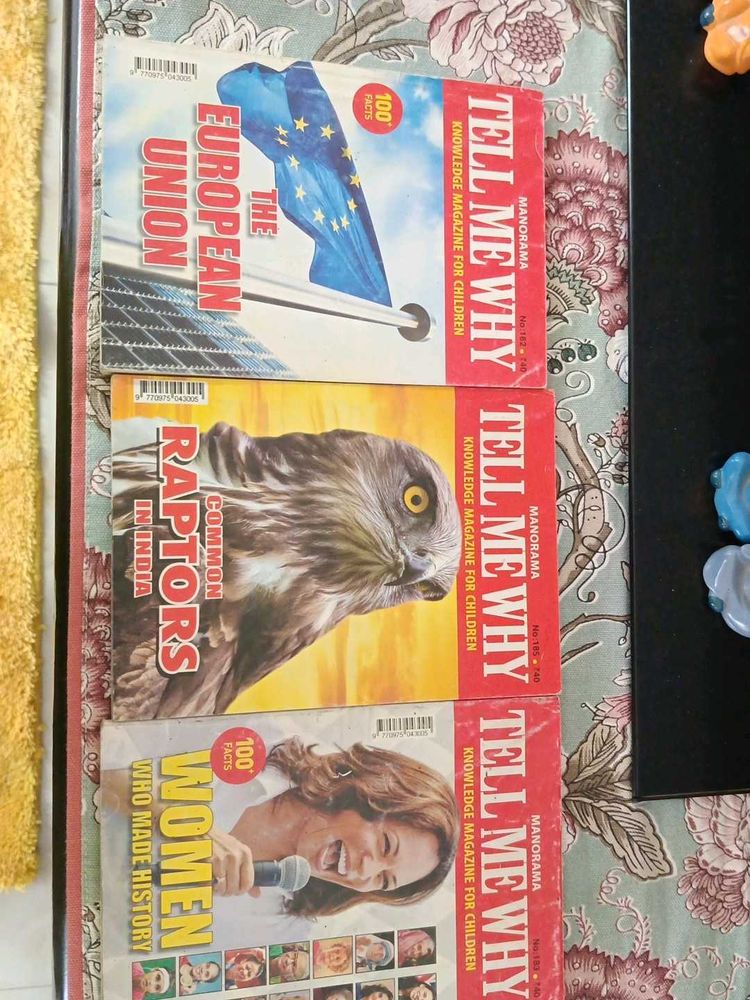 Tell Me Why Magazines - Lot of 3