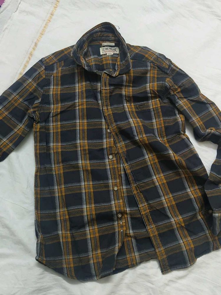 Checked Flannel Shirt
