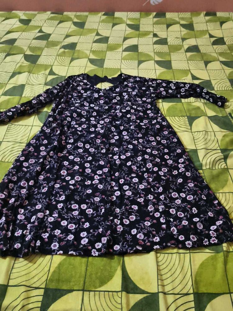 Floral Print Casual Dress