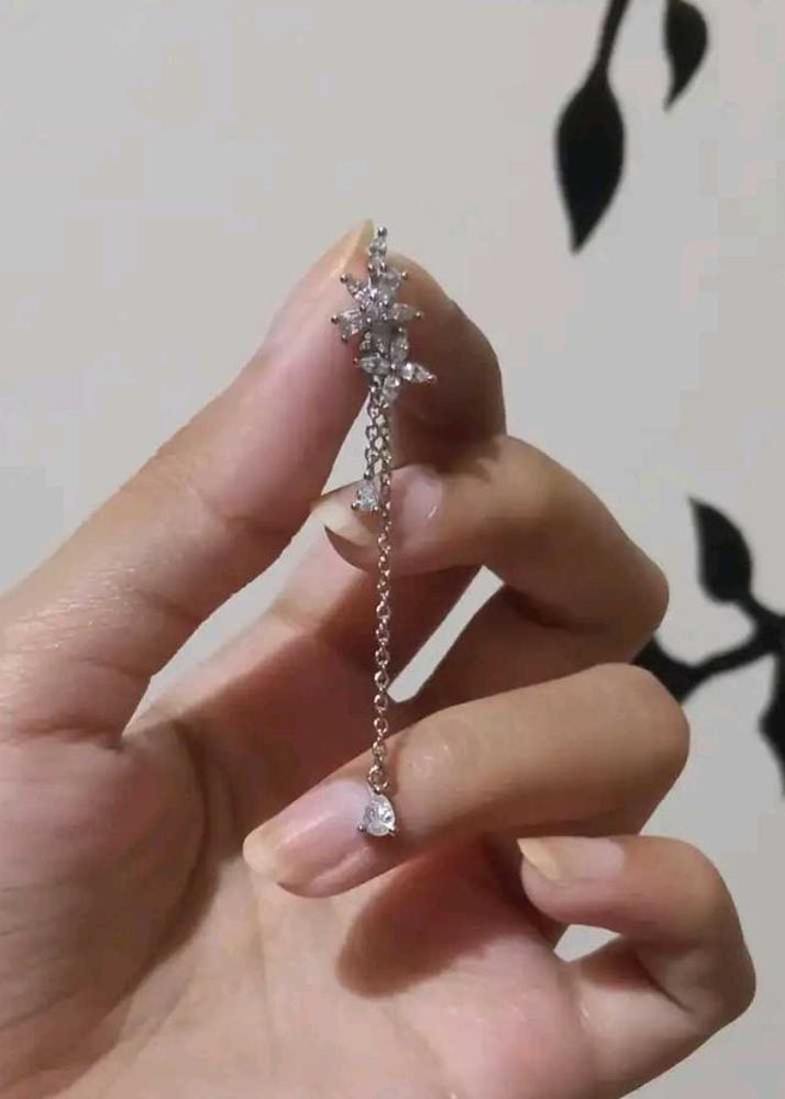 Silver Drop Earrings
