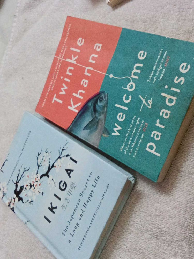 Ikigai &amp; Welcome to Paradise Books