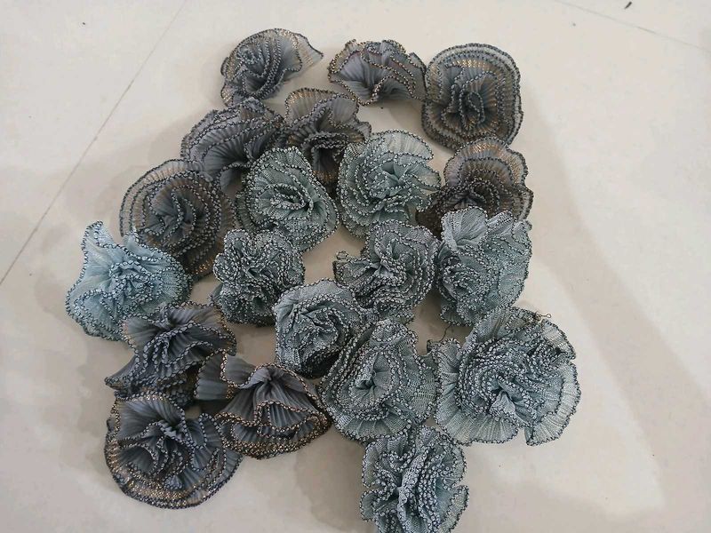 Floral Appliques - Craft Embellishments set of 20