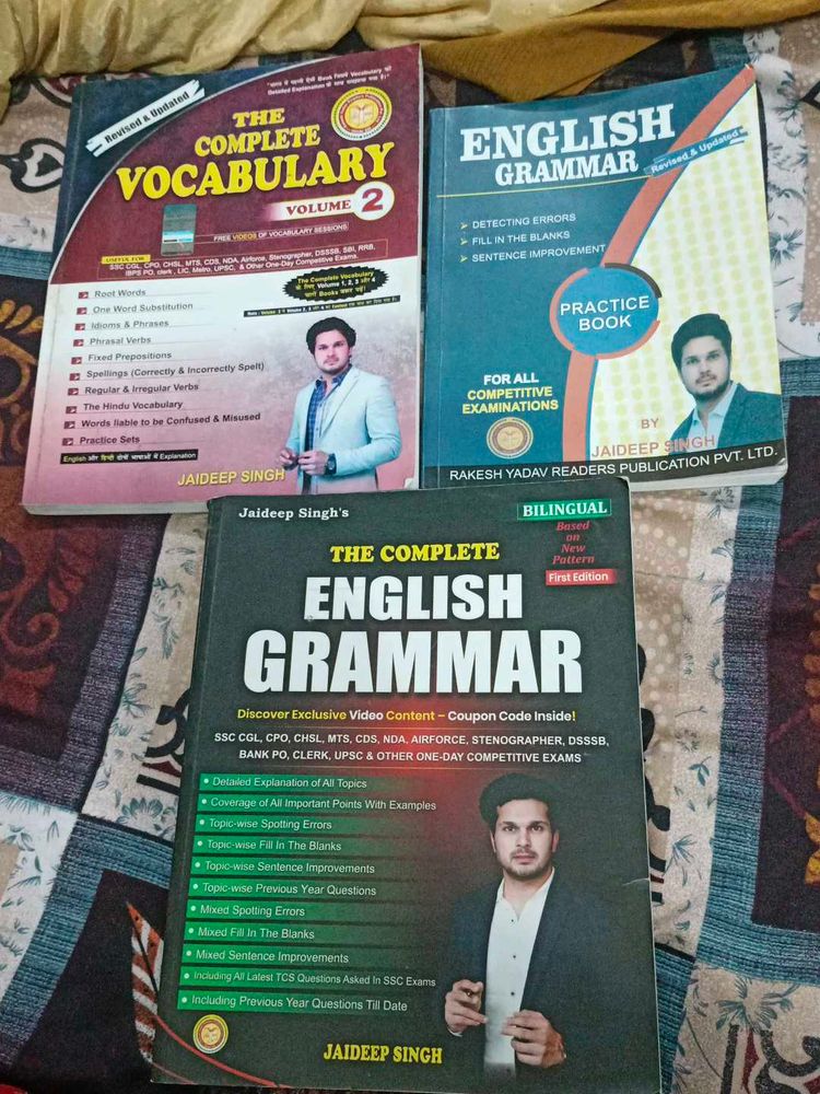 Complete English Grammar &amp; Vocabulary Books