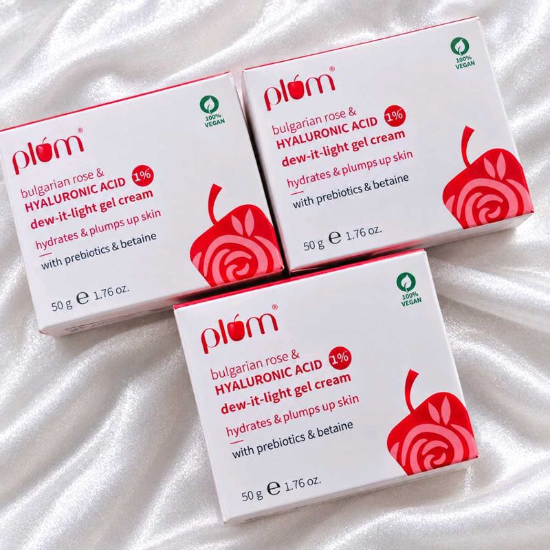 Pack of 3 Plum Bulgarian Rose Hyaluronic Acid Gel