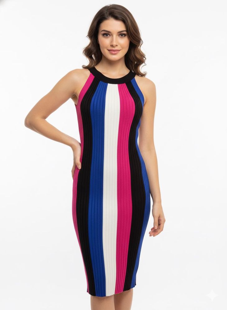 Striped Bodycon Dress