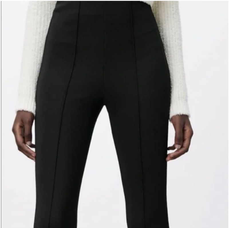Black Flared Pants