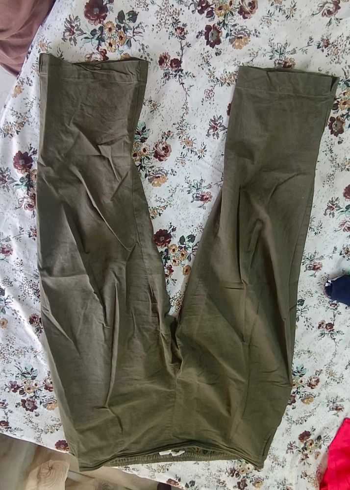 Olive Green Cargo Pants