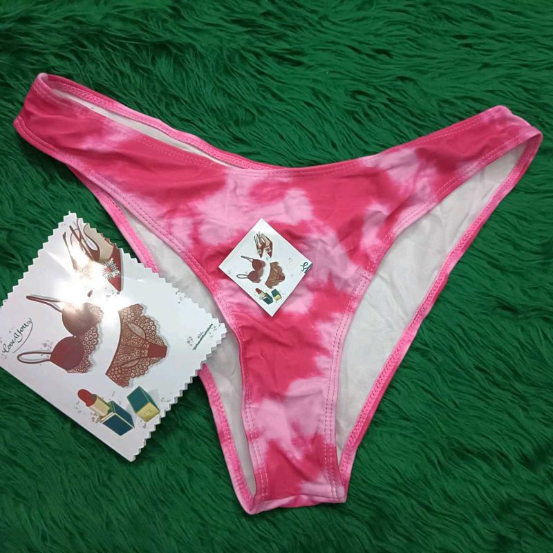 Tie-Dye 🫴🏻🎁Pink Bikini Bottoms