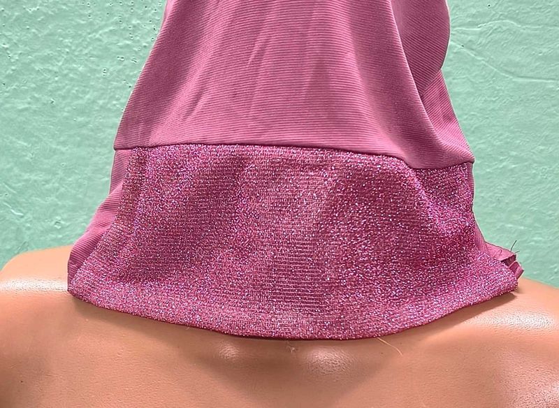 Sparkling Pink Ethnic Head cap
