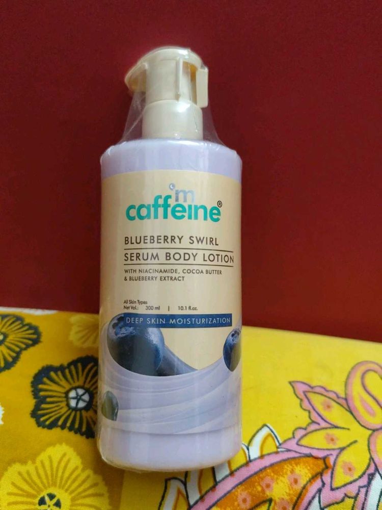 Caffeine Blueberry Swirl Body Lotion