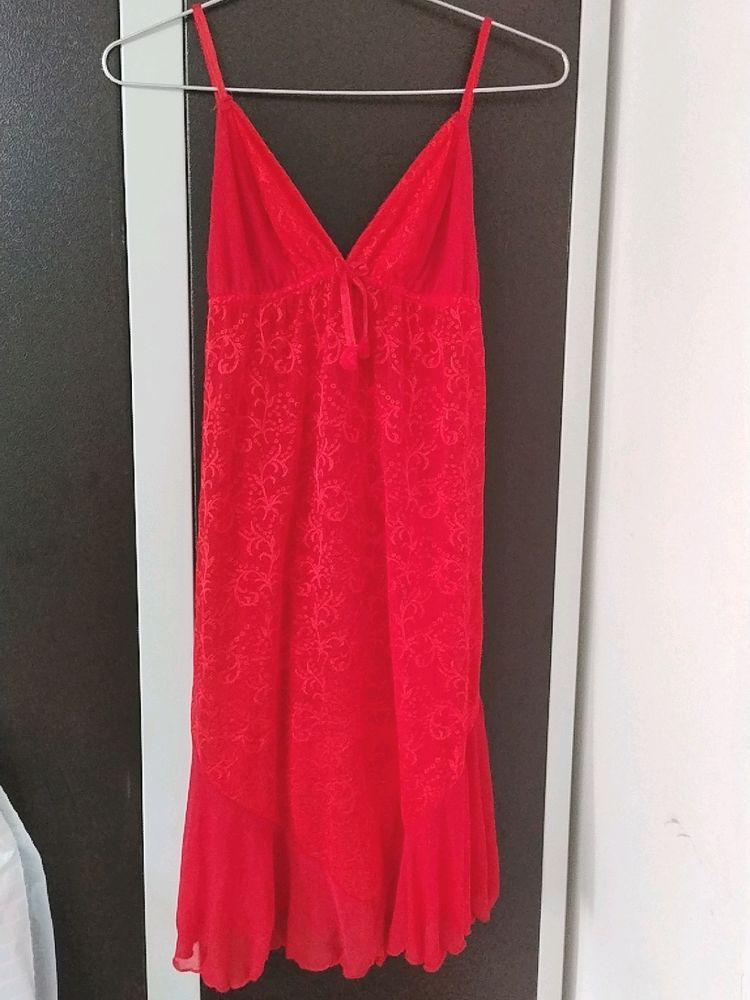 Honeymoon Special Red Nighty (lingerie)
