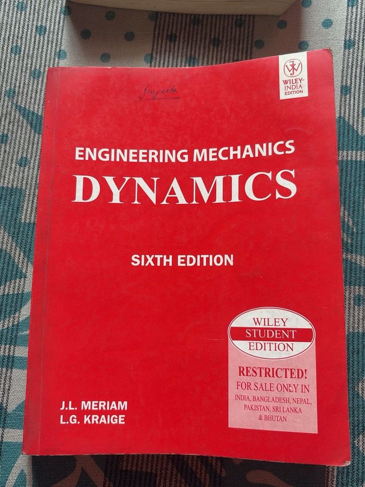 Engineering Mechanics Dynamics by Meriam Kraige