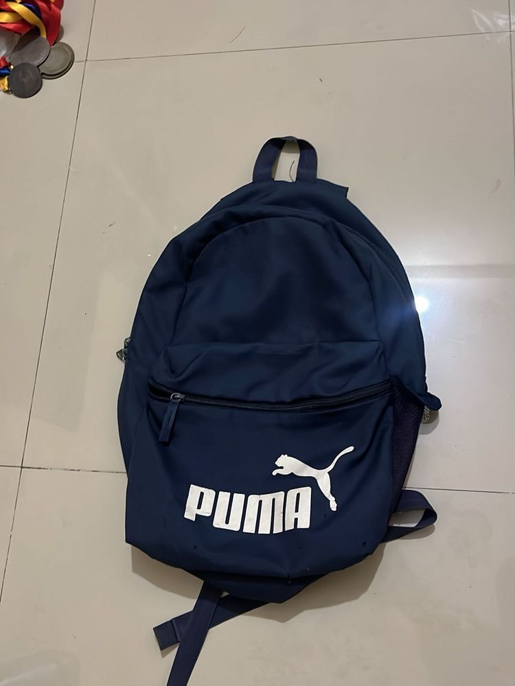 Puma Navy Blue Backpack