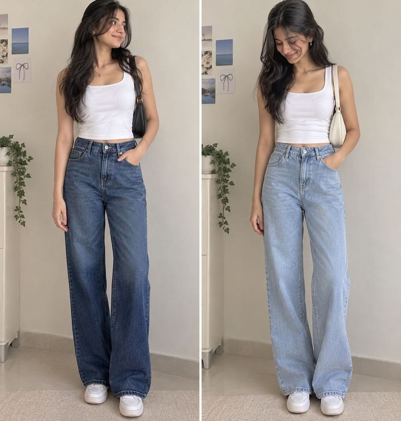 Stylish Denim Jeans - Set of 2