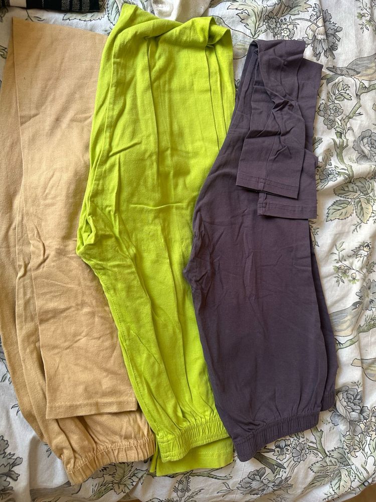 Comfortable  leggings - Set of 3