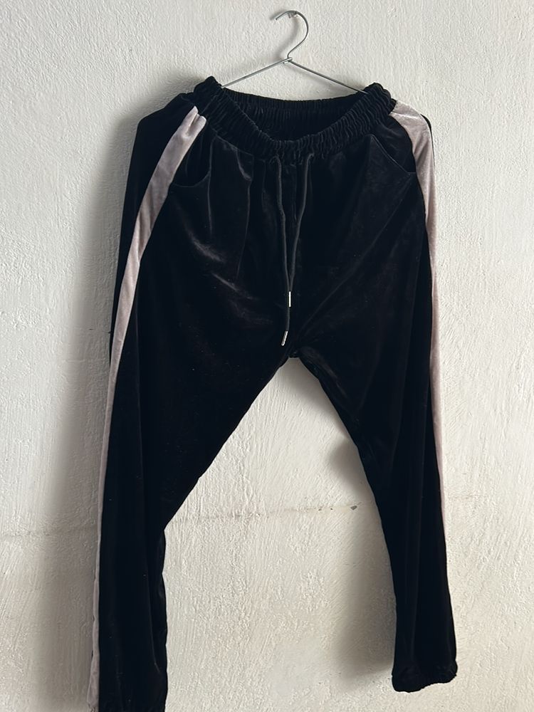 Velvet jogger