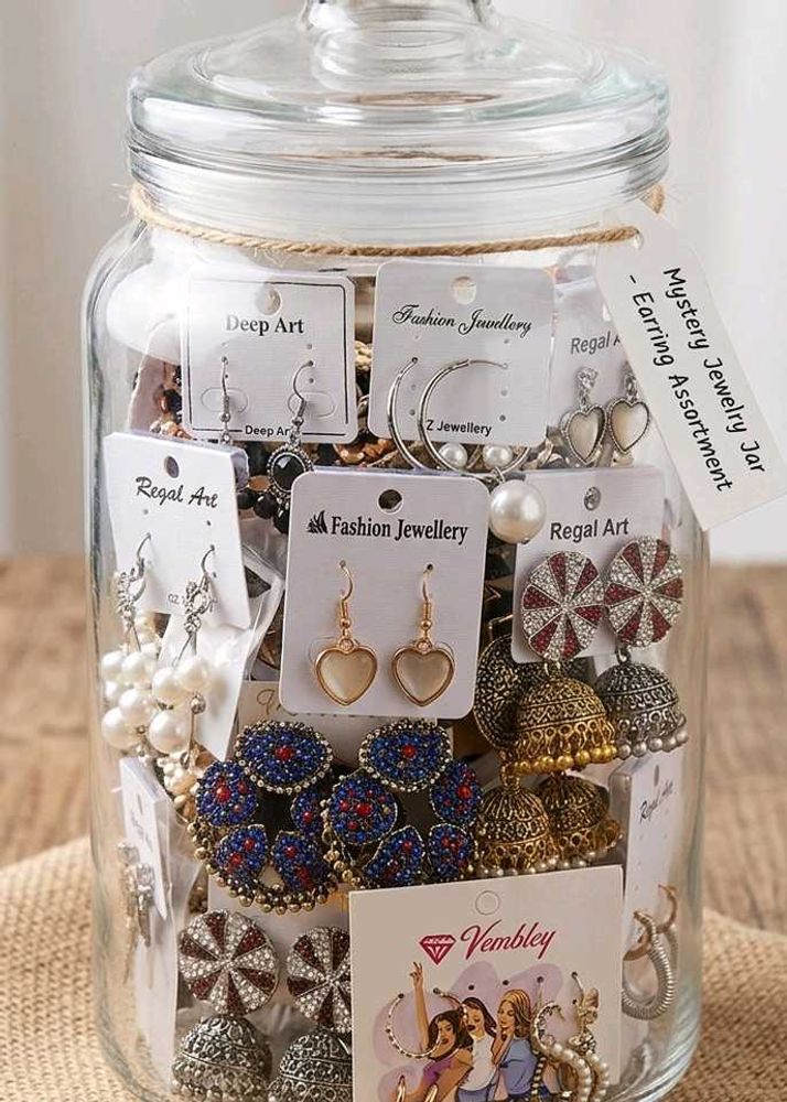 Jewellery Jar - Earring Assortment