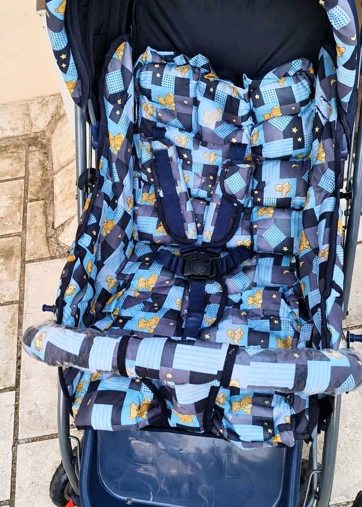 Cute Teddy Bear Stroller Liner