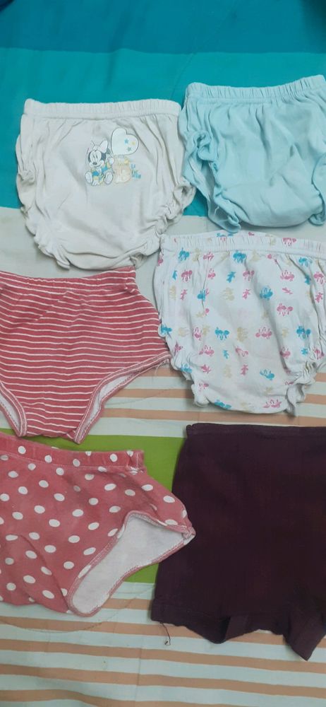 6 Baby girl Bloomer panties