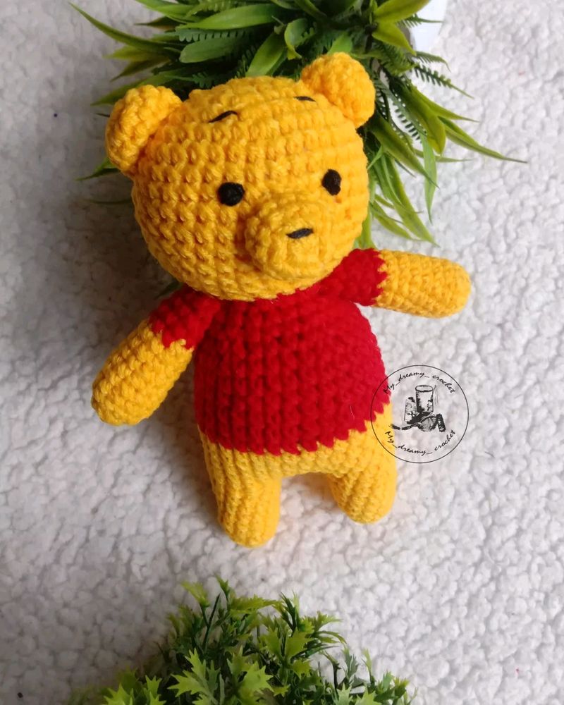 Crochet Winnie The Pooh Toy(1)