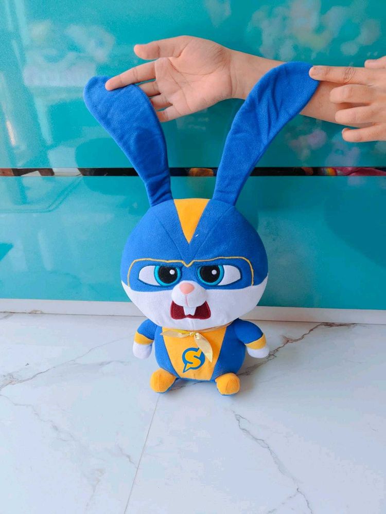 Cute Superhero Rabbit Plush Toy
