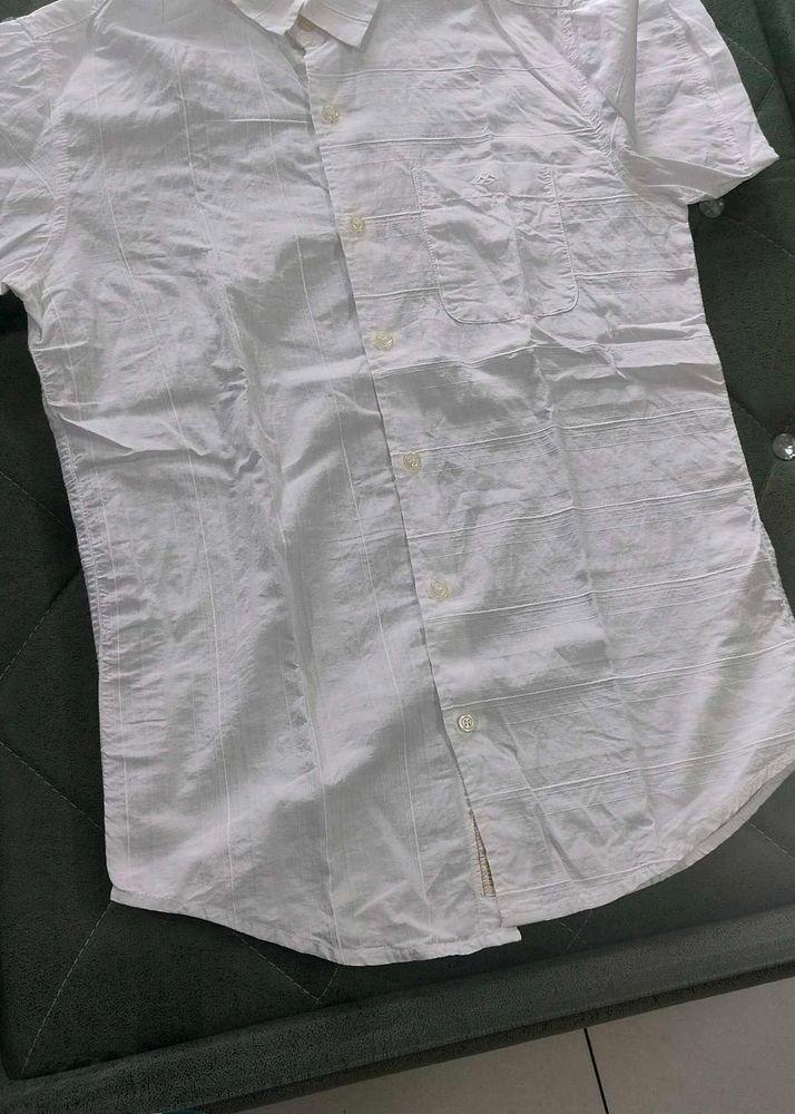 Classic White Short Sleeve Shirt