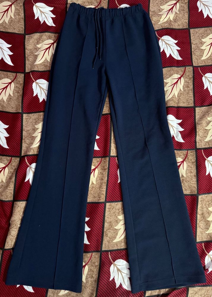 Dark Navy Flare Pants