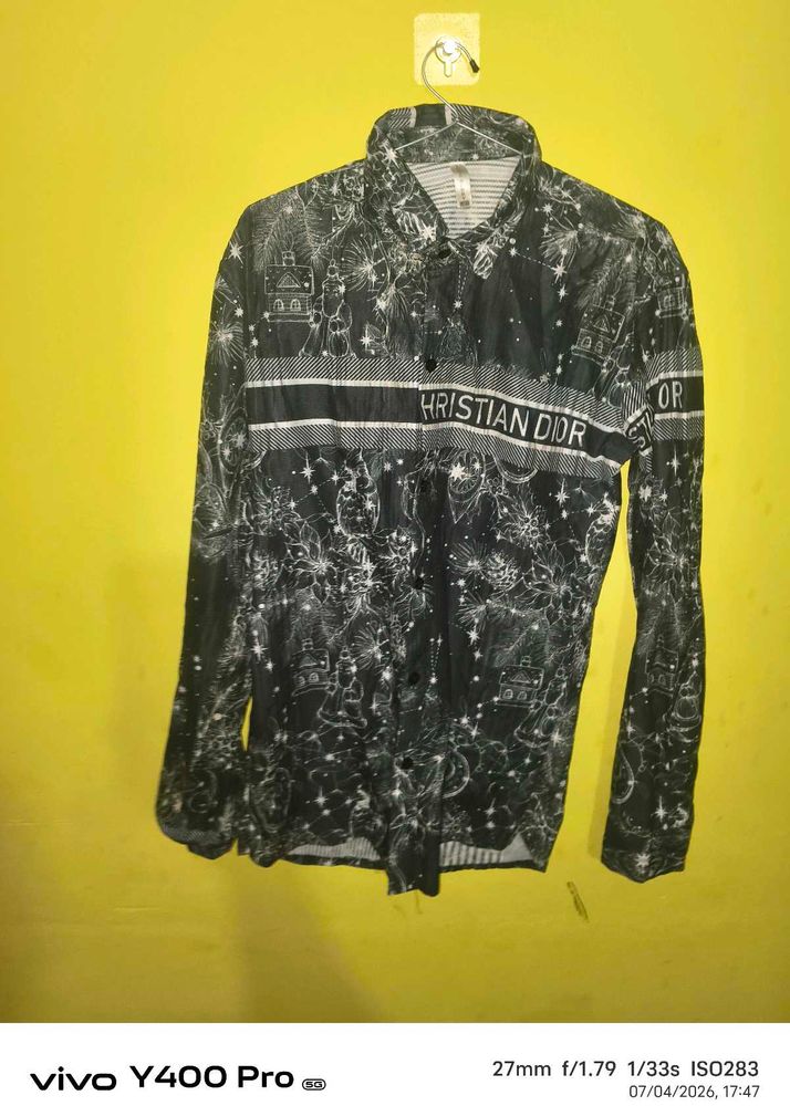 Christian Dior Graphic Print Shirt