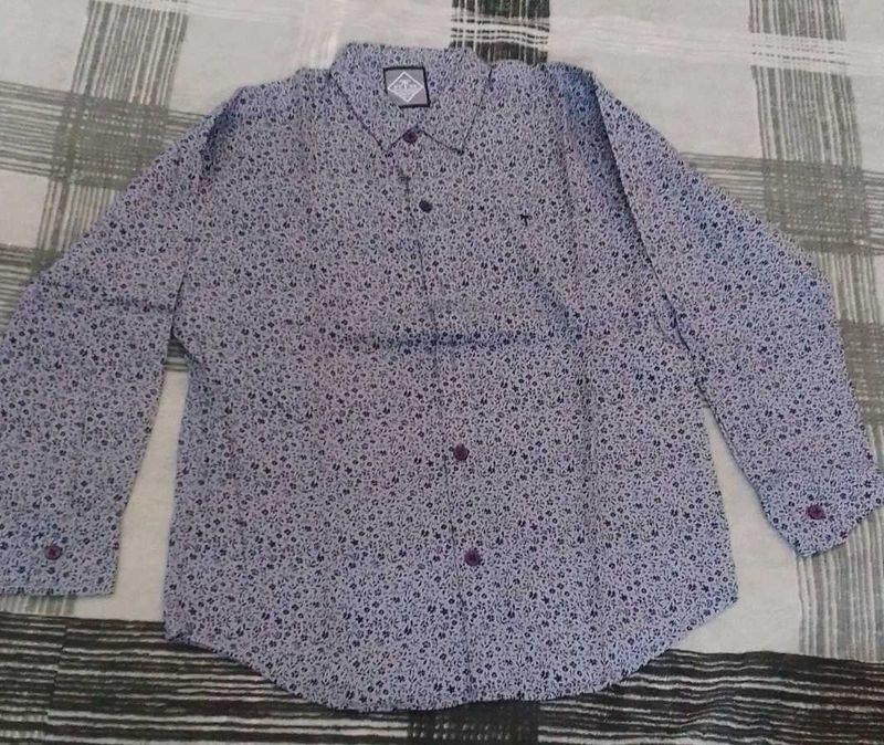 Printed Long Sleeve Shirt