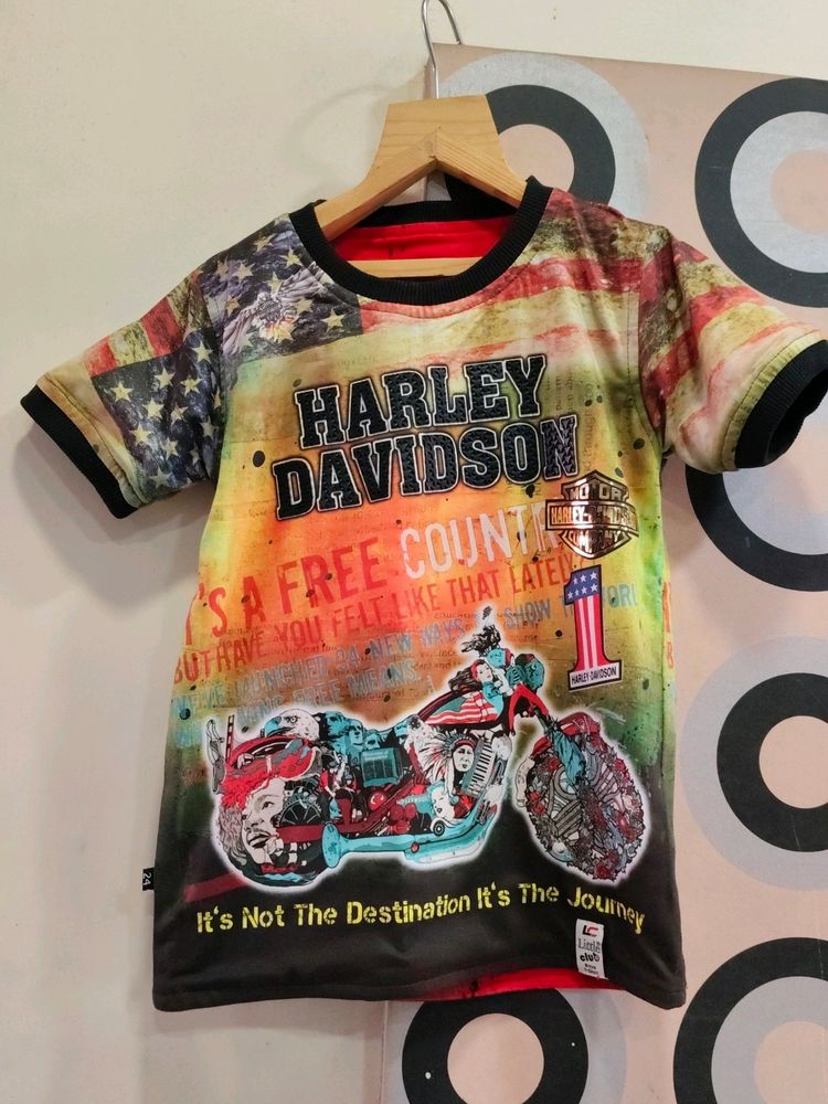 Harley davidson Tshirt For Boys