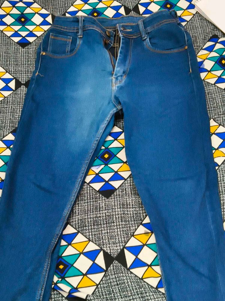 Classic Blue Denim Jeans