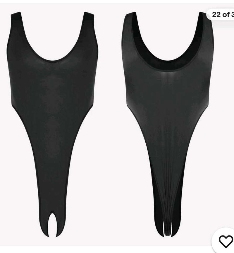 Men's U neck Bodysuit Rave jumpsuit tights Leotard