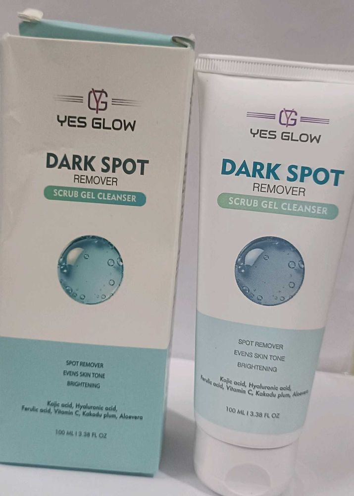YES GLOW Dark Spot Remover Scrub Gel Cleanser (100