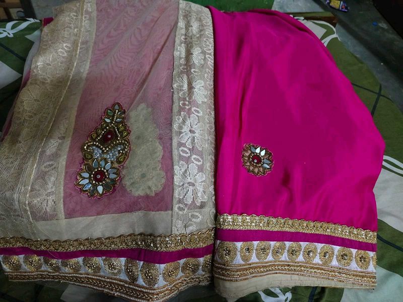 Beautifully Embellished Saree