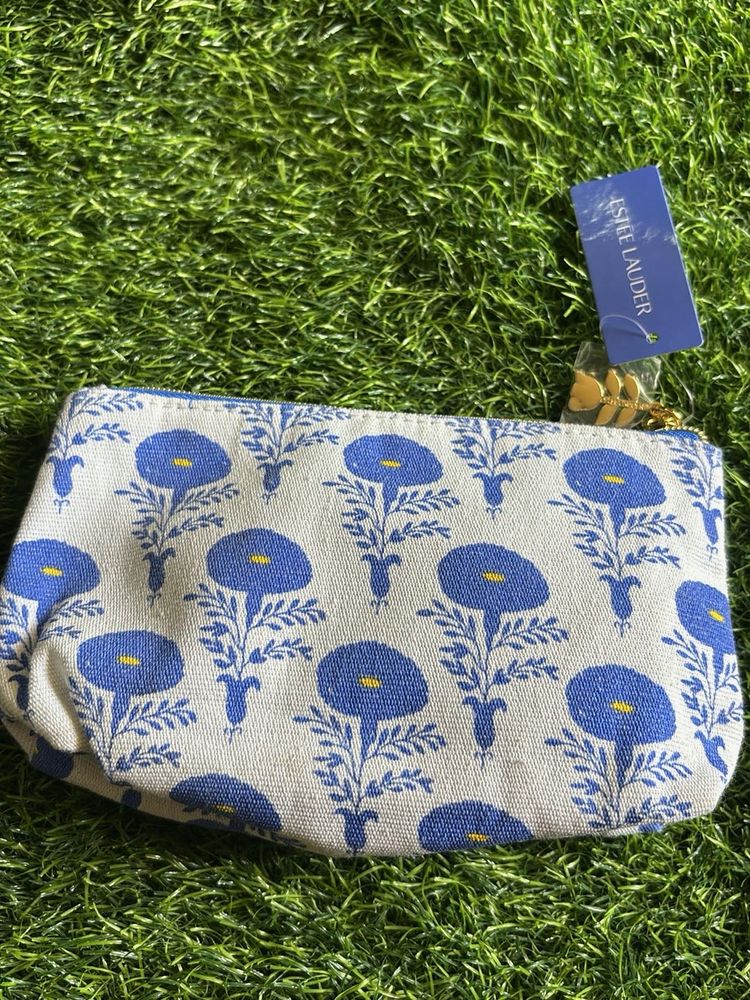 Estee Lauder Floral Pouch