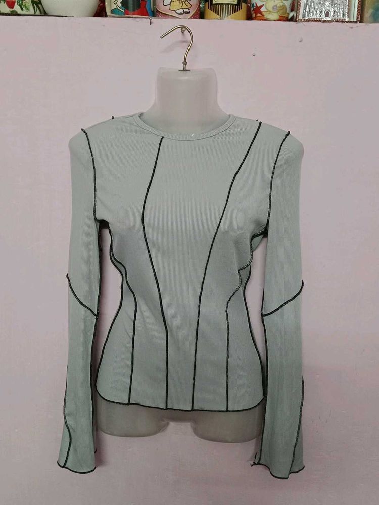 URBANIC Ribber Knitted Skinny Top