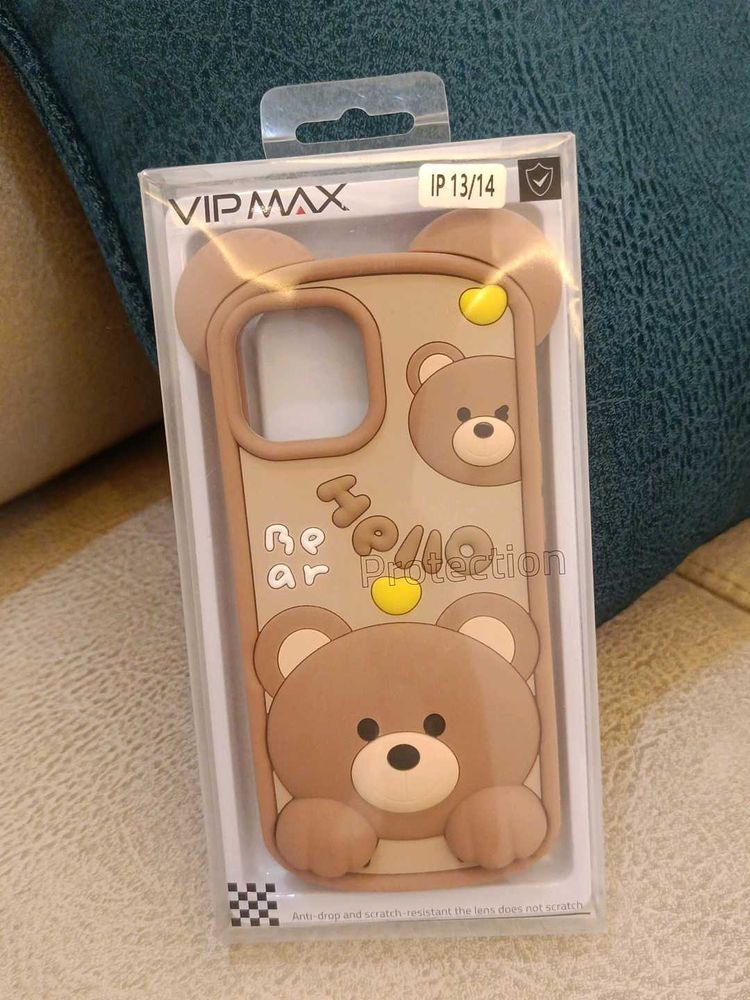 Cute Bear iPhone 13/14 Case