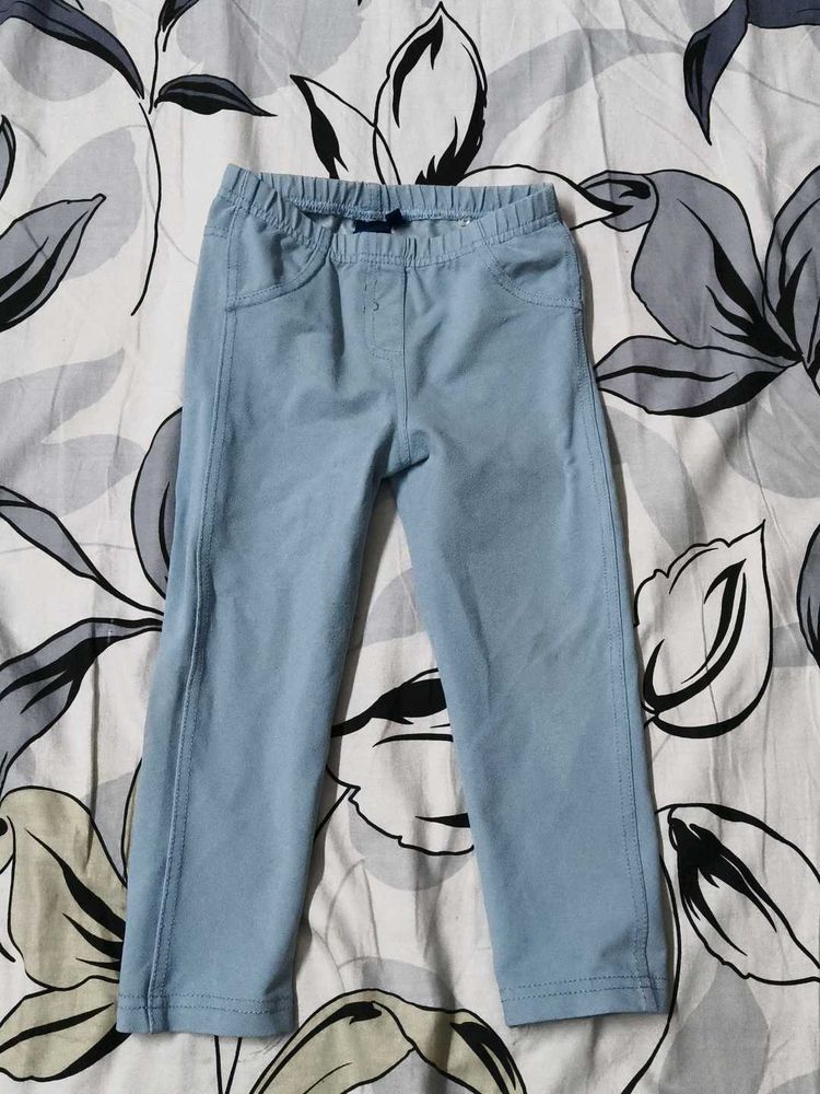 Juniors Girl Light Blue Kids Jeggings