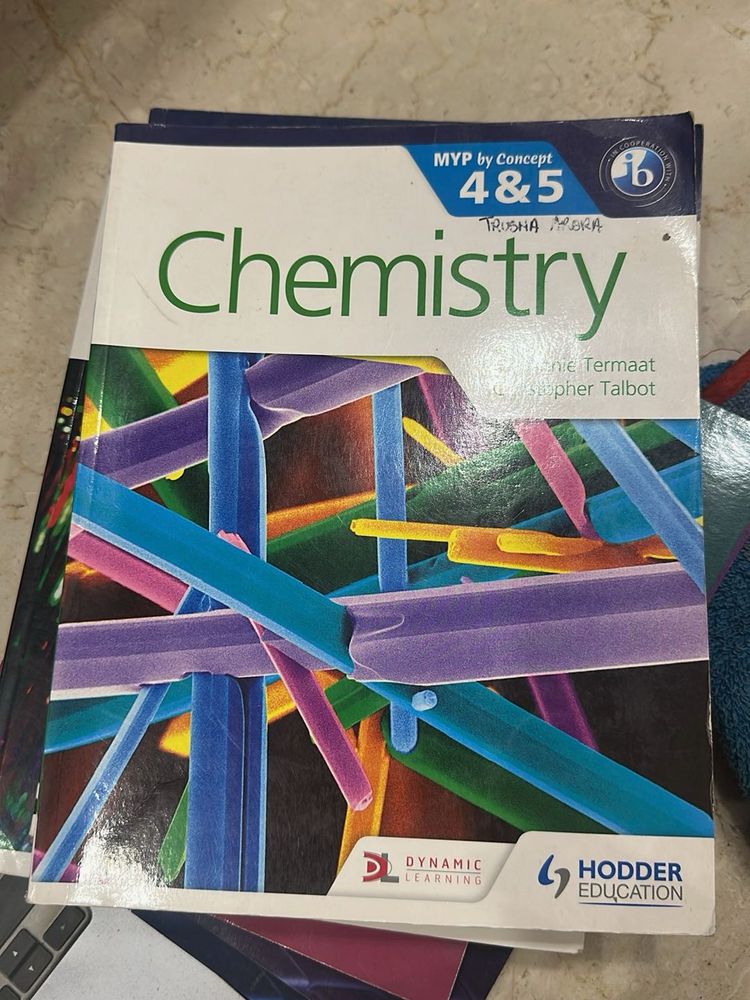 MYP by Concept Chemistry 4 &amp; 5 Textbook