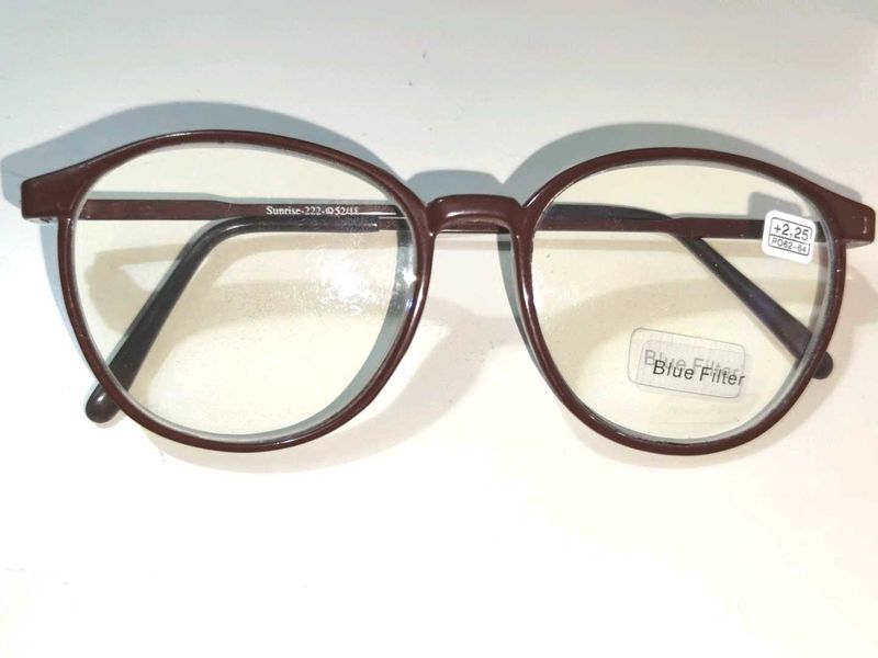 Blue Light Filter Near Vision glasses Power+2.25