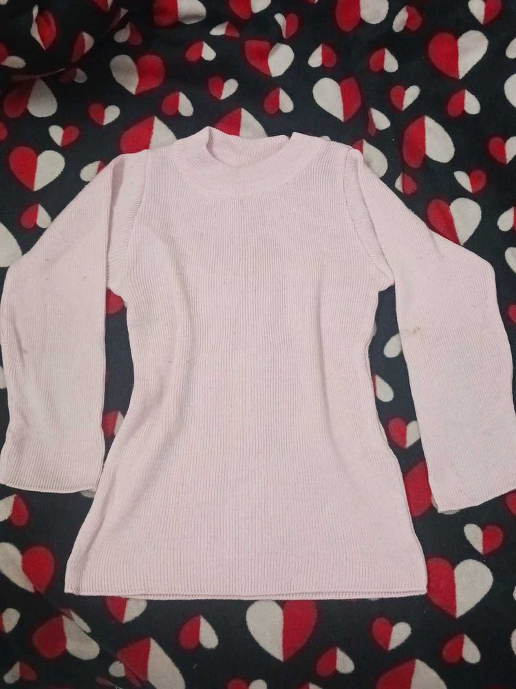 💯SALE baby Pink Long Sleeve Top