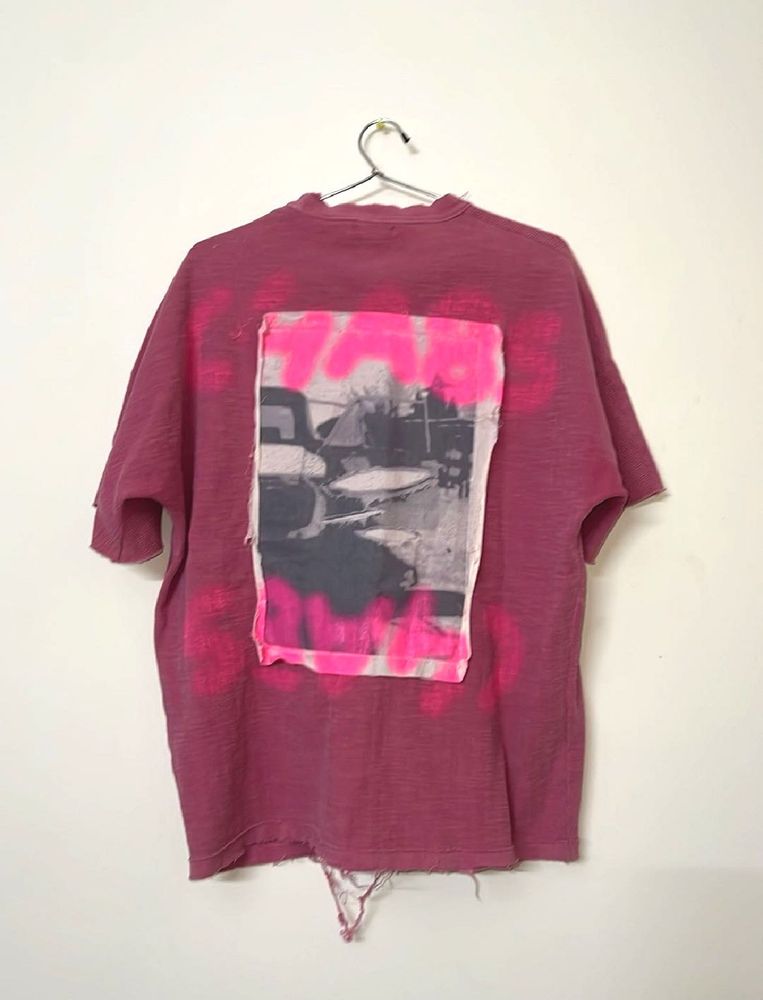 Zara Oversized Graphic Tee