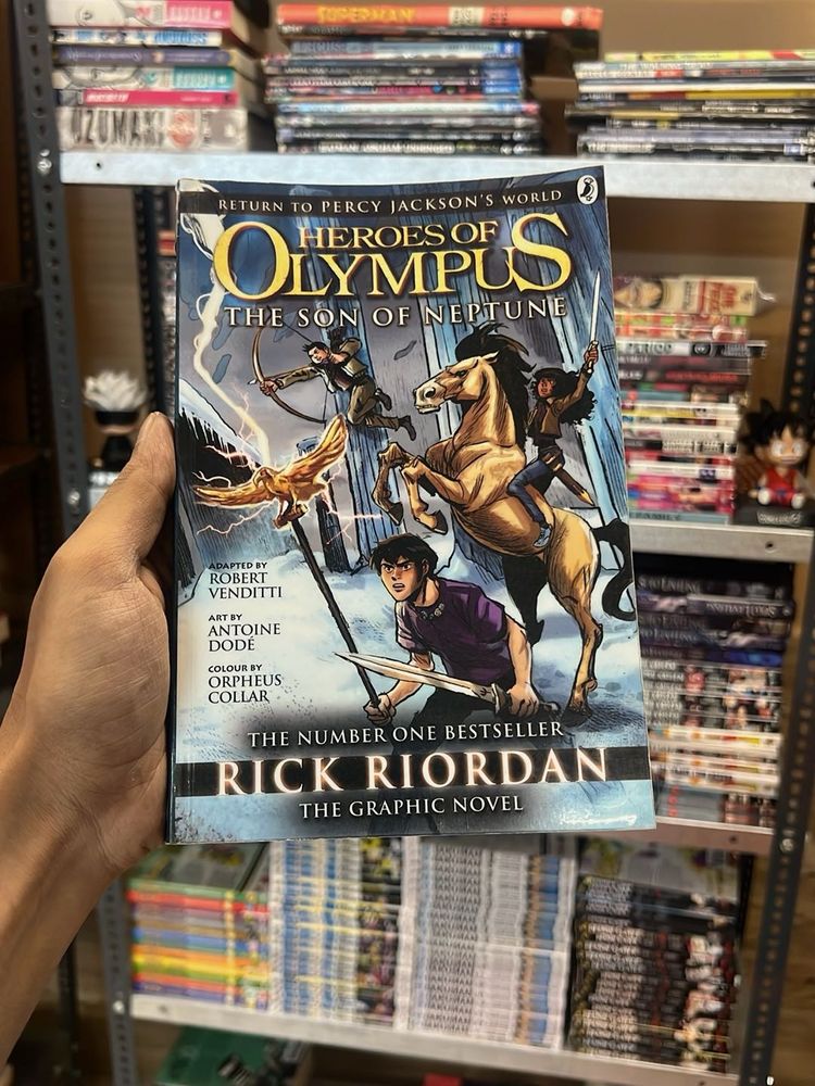 Heroes of Olympus The Son  Neptune Graphic Nov